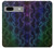 S3366 Rainbow Python Skin Graphic Print Case For Google Pixel 7a