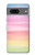 S3507 Colorful Rainbow Pastel Case For Google Pixel 7a