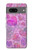 S3710 Pink Love Heart Case For Google Pixel 7a