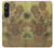 S0214 Van Gogh Vase Fifteen Sunflowers Case For Sony Xperia 1 V