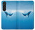 S0843 Blue Whale Case For Sony Xperia 1 V