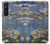 S0997 Claude Monet Water Lilies Case For Sony Xperia 1 V S0997 Claude Monet Water Lilies Case For Sony Xperia 1 V