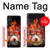 S1431 Skull Drum Fire Rock Case For Sony Xperia 1 V