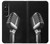 S1672 Retro Microphone Jazz Music Case For Sony Xperia 1 V
