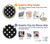 S2299 Black Polka Dots Case For Sony Xperia 1 V