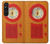 S2780 Vintage Orange Bakelite Radio Case For Sony Xperia 1 V