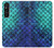 S3047 Green Mermaid Fish Scale Case For Sony Xperia 1 V