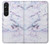 S3215 Seamless Pink Marble Case For Sony Xperia 1 V