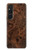 S3405 Fish Tattoo Leather Graphic Print Case For Sony Xperia 1 V