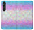 S3747 Trans Flag Polygon Case For Sony Xperia 1 V