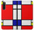 S0157 Composition Red Blue Yellow Case For Sony Xperia 10 V