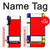 S0157 Composition Red Blue Yellow Case For Sony Xperia 10 V