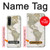 S0604 World Map Case For Sony Xperia 10 V