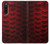 S2879 Red Arowana Fish Scale Case For Sony Xperia 10 V