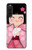 S3042 Japan Girl Hina Doll Kimono Sakura Case For Sony Xperia 10 V