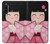 S3042 Japan Girl Hina Doll Kimono Sakura Case For Sony Xperia 10 V