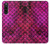 S3051 Pink Mermaid Fish Scale Case For Sony Xperia 10 V