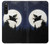 S3289 Flying Pig Full Moon Night Case For Sony Xperia 10 V S3289 Flying Pig Full Moon Night Case For Sony Xperia 10 V