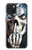 S0222 Skull Pentagram Case For iPhone 15
