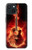 S0415 Fire Guitar Burn Case For iPhone 15