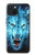 S0752 Blue Fire Grim Wolf Case For iPhone 15