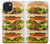 S0790 Hamburger Case For iPhone 15