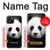 S1072 Panda Bear Case For iPhone 15