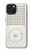 S1857 Retro Transistor Radio Case For iPhone 15