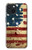 S2349 Old American Flag Case For iPhone 15