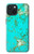 S2377 Turquoise Gemstone Texture Graphic Printed Case For iPhone 15