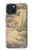 S2680 Japan Art Obi With Stylized Waves Case For iPhone 15