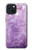 S2690 Amethyst Crystals Graphic Printed Case For iPhone 15