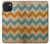 S3033 Vintage Wood Chevron Graphic Printed Case For iPhone 15