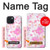S3036 Pink Sweet Flower Flora Case For iPhone 15