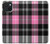 S3091 Pink Plaid Pattern Case For iPhone 15