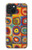 S3409 Squares Concentric Circles Case For iPhone 15