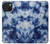 S3439 Fabric Indigo Tie Dye Case For iPhone 15