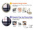 S3452 Plaid Fabric Pattern Case For iPhone 15