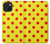 S3526 Red Spot Polka Dot Case For iPhone 15