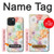 S3705 Pastel Floral Flower Case For iPhone 15