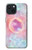 S3709 Pink Galaxy Case For iPhone 15