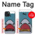 S3825 Cartoon Shark Sea Diving Case For iPhone 15