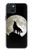 S1981 Wolf Howling at The Moon Case For iPhone 15 Plus