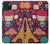 S2353 Paris Cartoon Vintage Pattern Case For iPhone 15 Plus
