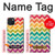 S2362 Rainbow Colorful Shavron Zig Zag Pattern Case For iPhone 15 Plus