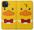 S2760 Yellow Duck Tuxedo Cartoon Case For iPhone 15 Plus