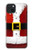 S2846 Christmas Santa Red Suit Case For iPhone 15 Plus