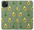 S3285 Avocado Fruit Pattern Case For iPhone 15 Plus