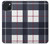 S3452 Plaid Fabric Pattern Case For iPhone 15 Plus
