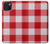 S3535 Red Gingham Case For iPhone 15 Plus
